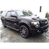 Image 2 : F3 --  2007 FORD EXPEDITION MAX EL , Black , 186030  KM's