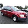 Image 2 : F5 --  2002 DODGE CARAVAN SE , Red , 202876  KM's