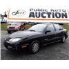 Image 1 : L2 --  2005 PONTIAC SUNFIRE , Black , 166948  KM's