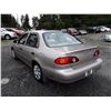Image 4 : A12 --  2001 TOYOTA COROLLA , Brown , 208158  KM's "NO RESERVE"