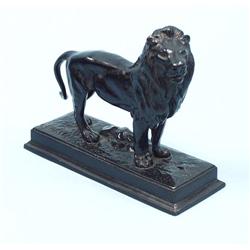 Cast after a model by Antoine-Louis BARYE (1796-1