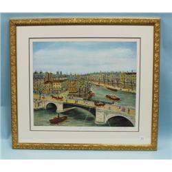 CLAUDE TABET (1924-1979) French school. "Ile de L