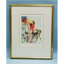 SALVADOR DALI (1904-1980) Spanish school. "Don Qu