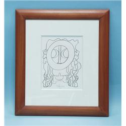 CHARLES LAPICQUE (1898-1988) French school. "L'En