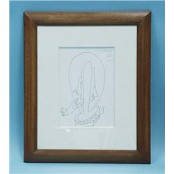 CHARLES LAPICQUE (1898-1988) French school. "Le s