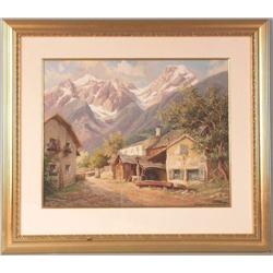 ANTON K. FLIEHER (1800-1880) Austrian school. "Ty