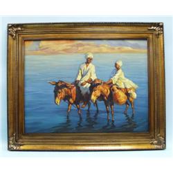 ADAM STYKA (1890-1959) French school. "In the Oas