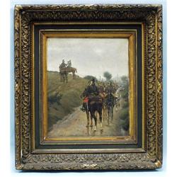 PIERRE PETIT-GERARD (1852-1933) French school. "M