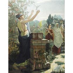 P.C. DUCATILLION - 19th century French school. "O