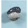 Image 1 : A very good Van Cleef design platinum and diamond