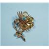 Image 1 : An amusing French 18 kt. yellow gold clip brooch 