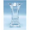 Image 1 : ART DECO - A geometrical form art glass vase by B