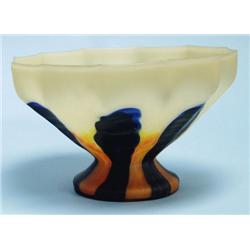 ART DECO - KRALIK. A decorative Austrian art glas