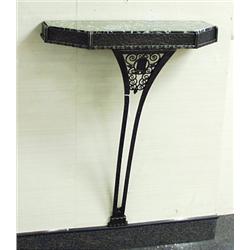 ART DECO - A good French wrought iron framed cons