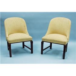 ART DECO - A set of six Chinese Chippendale inspi