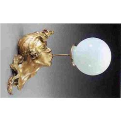 ART NOUVEAU - G. DE KERVEGUEN. "La Boule de Savon