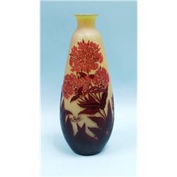 ART NOUVEAU - EMILE GALLE. A large French cameo g