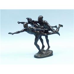 ALFRED BOUCHER (1850-1934) French school. "Au But