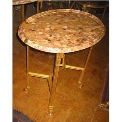 A pair of rare French "Louis XV Revival" bronze t