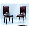 Image 1 : A fine pair of French Empire, mahogany framed str