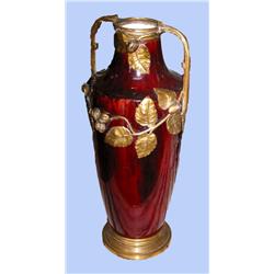 ART NOUVEAU - SEVRES, France. A gilt bronze mount