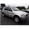 Image 2 : G4 --  1999 MERCEDES ML320 , Silver , 107704  KM's