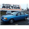 Image 1 : A3 --  1993 FORD TEMPO GL , Blue , 242083  KM's