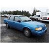 Image 2 : A3 --  1993 FORD TEMPO GL , Blue , 242083  KM's