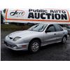 Image 1 : A5 --  2002 PONTIAC SUNFIRE SE  , Silver , 126699  KM's