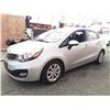 Image 1 : B1 --  2013 KIA RIO LX , Grey , 206689  KM's