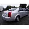 Image 3 : N6 --  2003 CADILLAC CTS, SILVER, 206,360 KMS