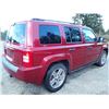 Image 3 : O1 --  2008 JEEP PATRIOT SPORT , Red , 217896  KM's
