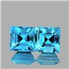 Image 1 : Natutal Sky Blue Topaz Pair 7.00 MM {VVS1}