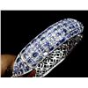 Image 2 : Natural Blue Violet Tanzanite 166.89 Cts Bangle