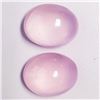 Image 1 : Natural Pastel Pink Rose Quartz Pair 40.95 CT Flawless