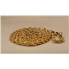 Image 4 : AWESOME 14 Kt. GOLD PLATED ROPE CHAIN.