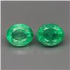 Image 1 : Natural Columbian Emerald Pair 6x5 MM - Untreated