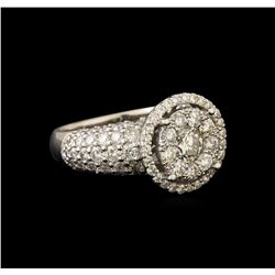 14KT White Gold 2.65 ctw Diamond Ring