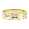 Image 2 : 1.10 ctw Diamond Ring - 18KT Yellow Gold