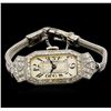 Vintage Glycine Diamond Ladies Watch