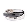 Image 2 : Cartier 18KT White Gold and Ceramic Rolling Ring