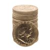 Image 1 : Roll of (20) Brilliant Uncirculated 1963-D Franklin Half Dollar Coins