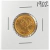 Image 1 : 1902 $5 Liberty Head Half Eagle Gold Coin
