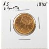 Image 1 : 1895 $5 Liberty Head Half Eagle Gold Coin