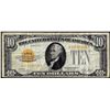 Image 1 : 1928 $10 Gold Certificate Note