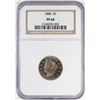 Image 1 : 1884 Proof Liberty V Nickel Coin NGC PF64