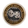 Image 2 : .999 Fine Silver Gold Coast Las Vegas, Nevada $10 Casino Limited Edition Gaming Token