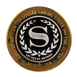 .999 Silver Desert Inn Las Vegas, Nevada $10 Limited Edition Gaming Token