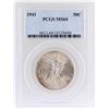 Image 1 : 1941 Walking Liberty Half Dollar Coin PCGS MS64
