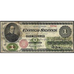 1862 $1 Legal Tender Note